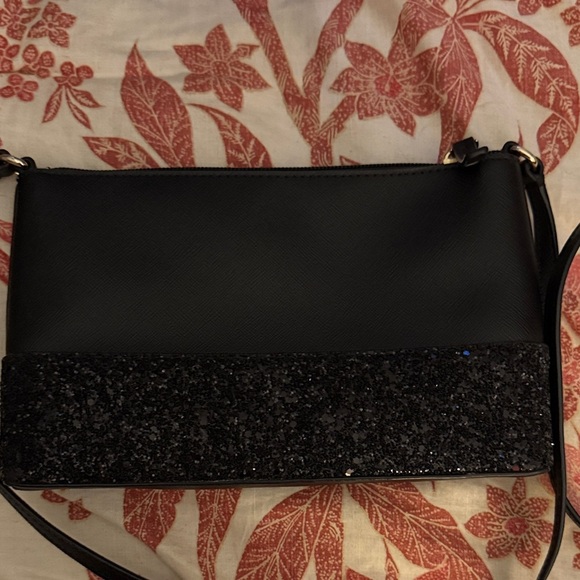 Kate Spade Black Sparkle Crossbody Bag - Picture 2 of 3